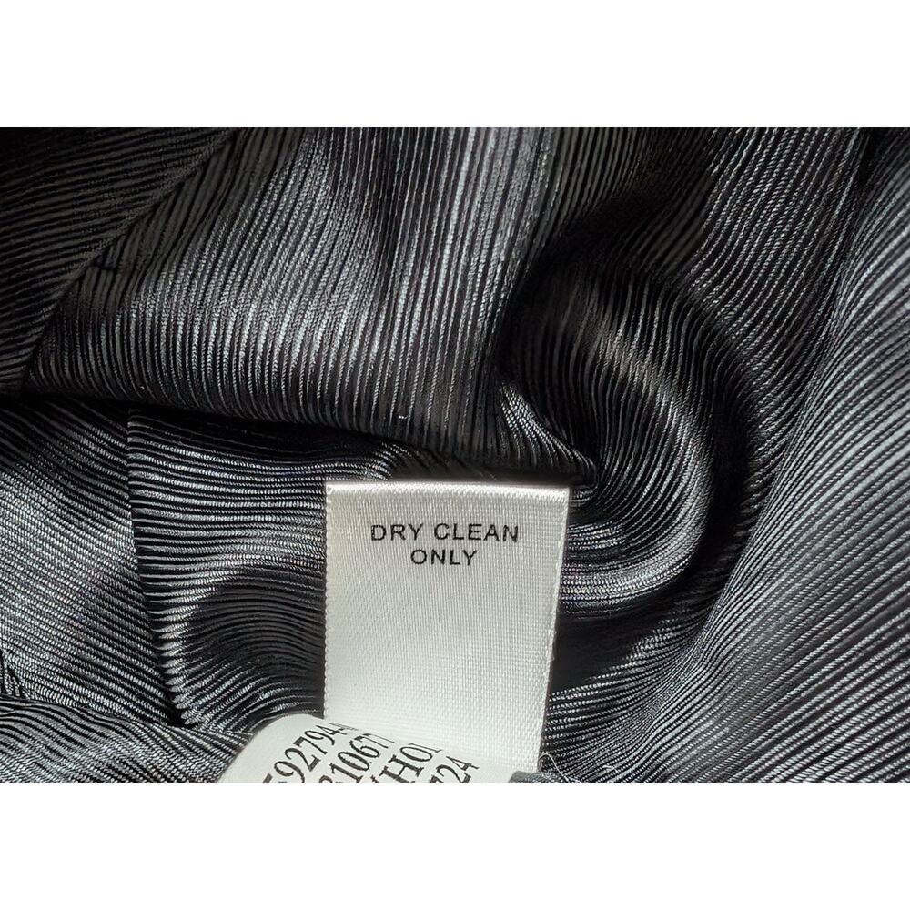 Vintage Y2K Coat Banana Republic Gray Wool Blend Belted Women's Size M Old Money - Picture 8 of 9